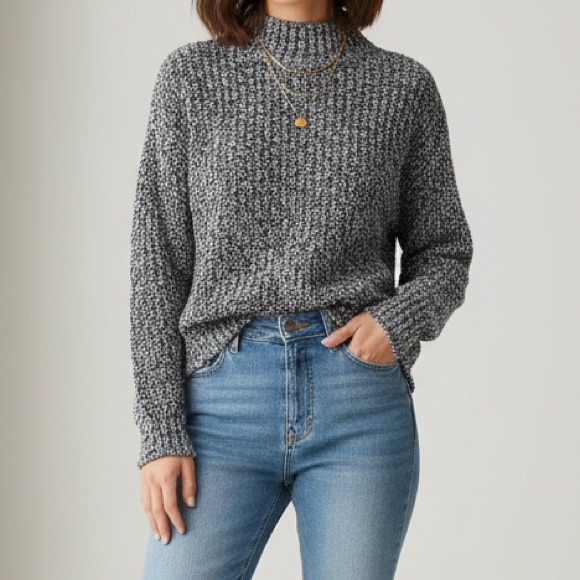 Sporting Life Sweaters - NWT Sporting Life Marled Mock-Neck Sweater XS
